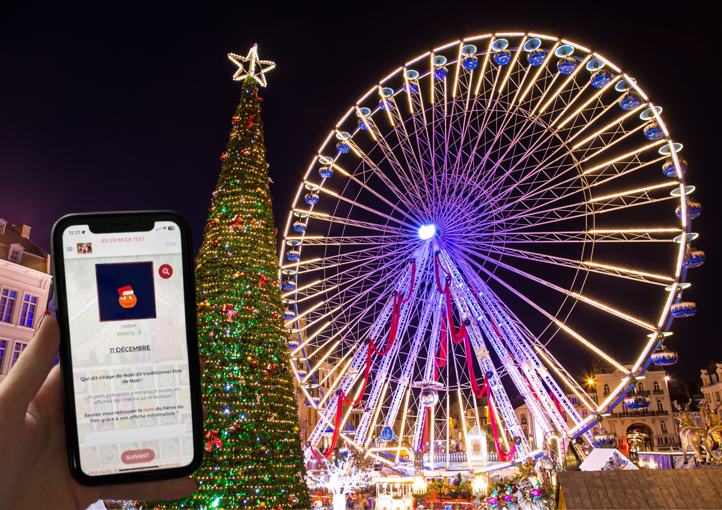 Balade sur le marché de Noel de Lille