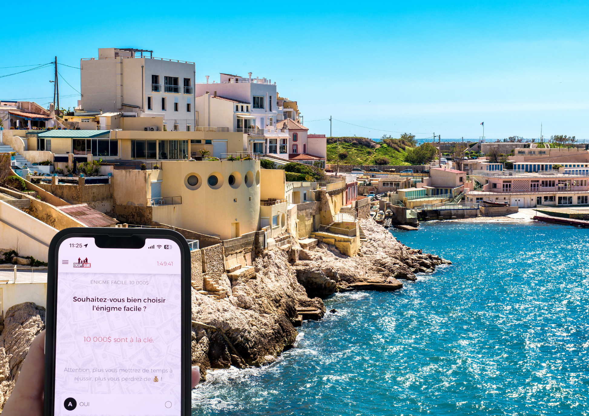 Vivez une expérience unique à Marseille avec cet escape game outdoor inspiré des plus grands casses 