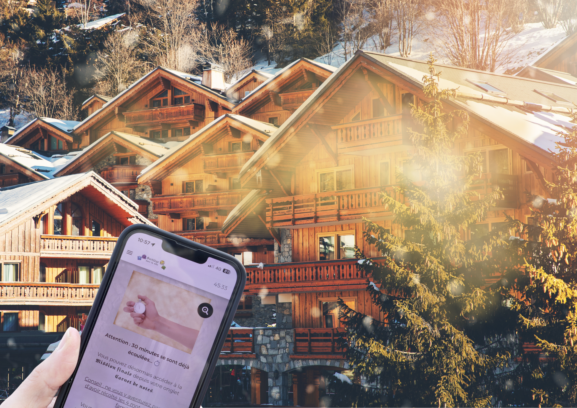 Sortie originale à Méribel : découvrez la station de montagne à travers un escape game magique