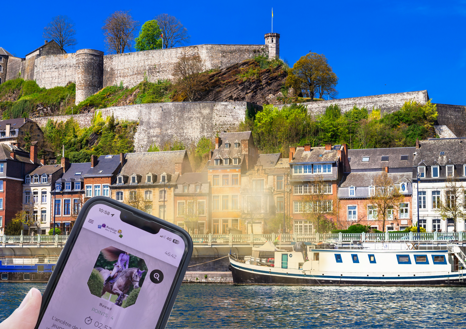 Plongez dans la magie avec notre escape game outdoor à Namur en Belgique