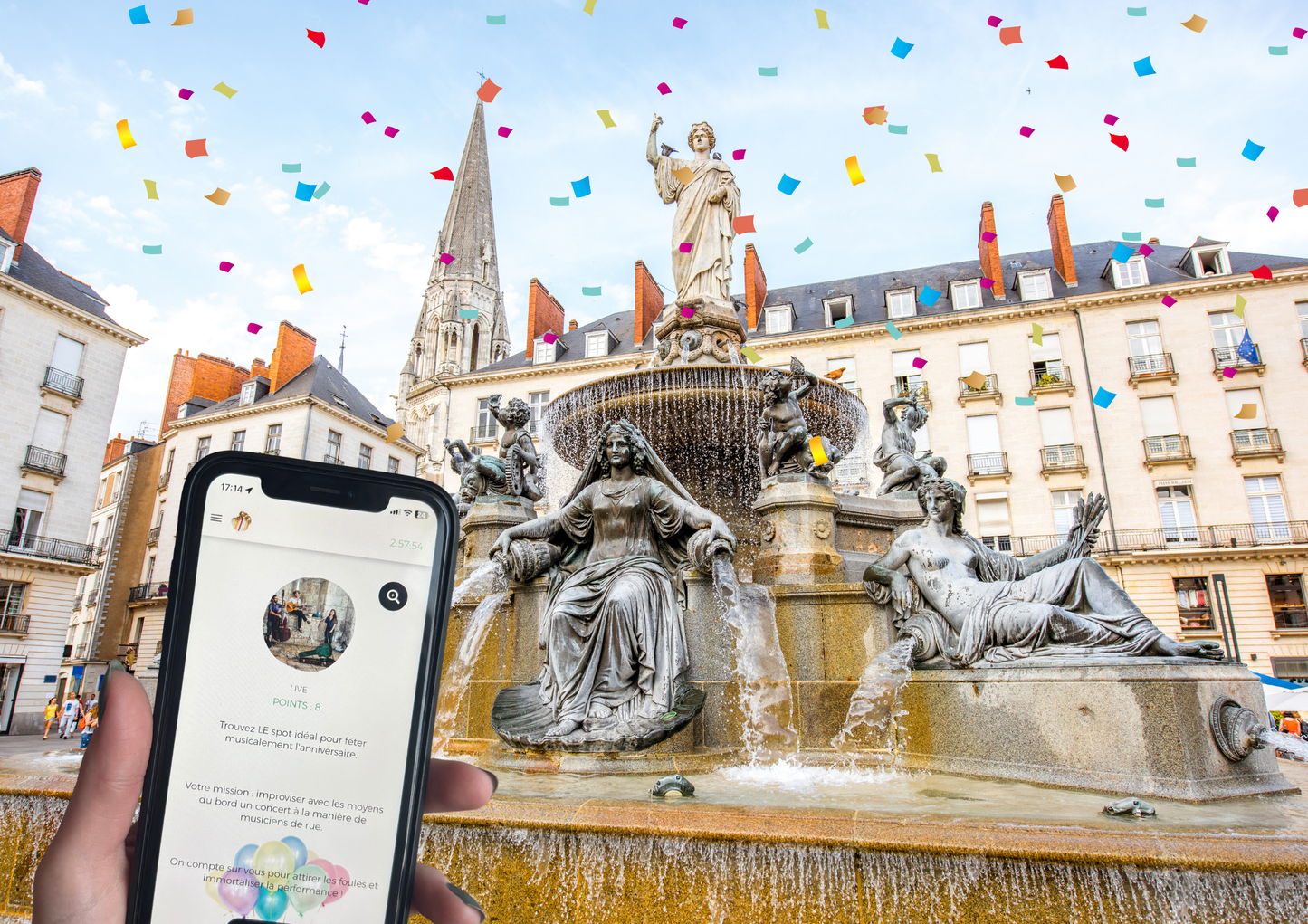 Des souvenirs inoubliables d’un anniversaire en ville avec un jeu de piste à Nantes.