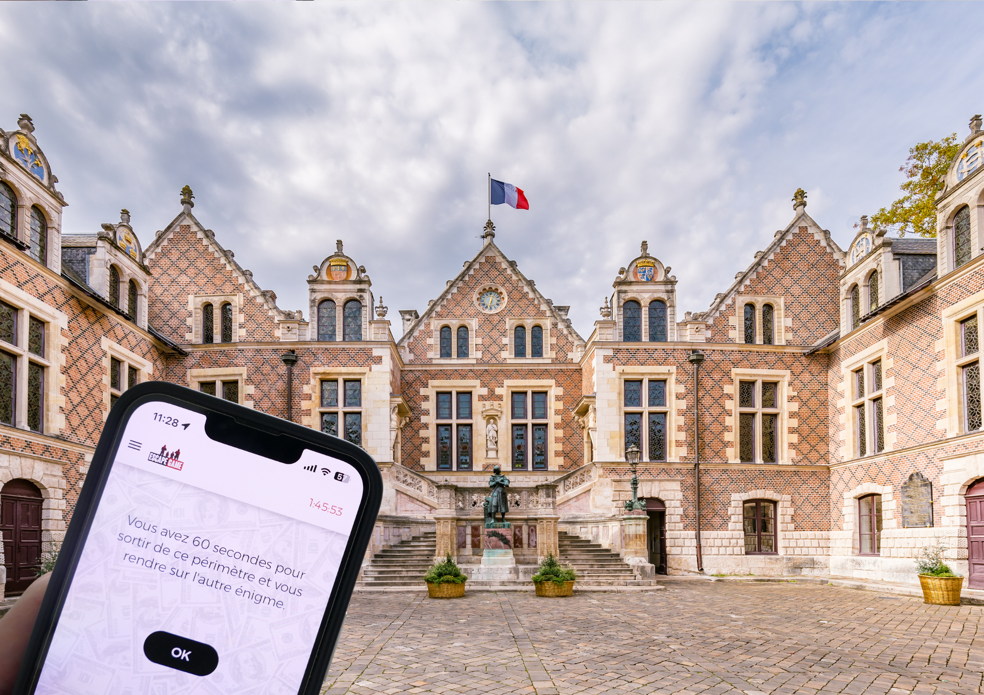 Vivez une aventure immersive à Orléans, mêlant énigmes chronométrées et suspense haletant