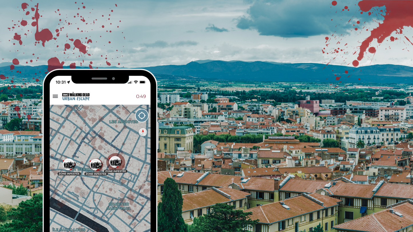 Aventure urbaine The Walking Dead Perpignan
