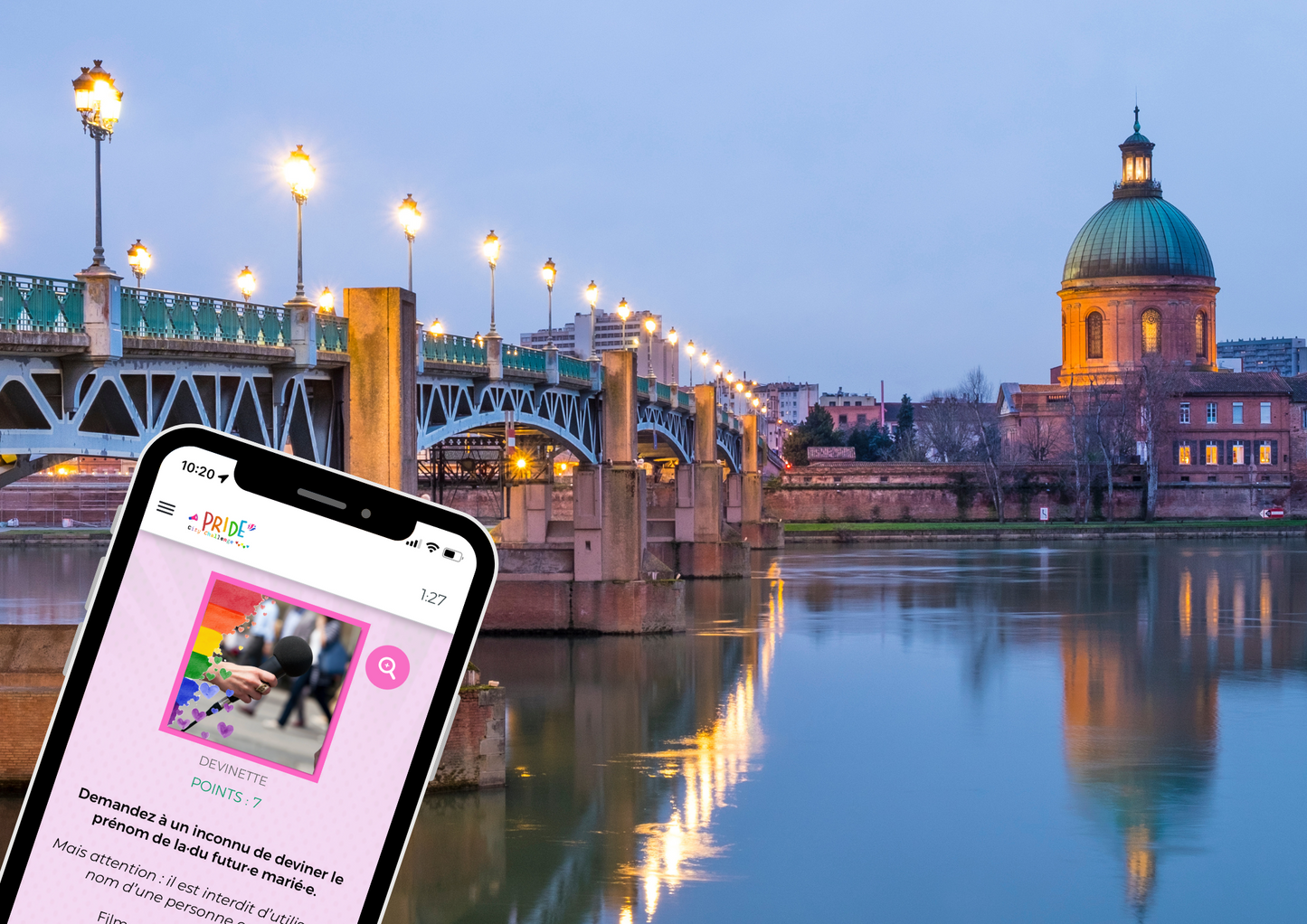 Pride City Challenge, activité outdoor ludique et inclusive sur smartphone