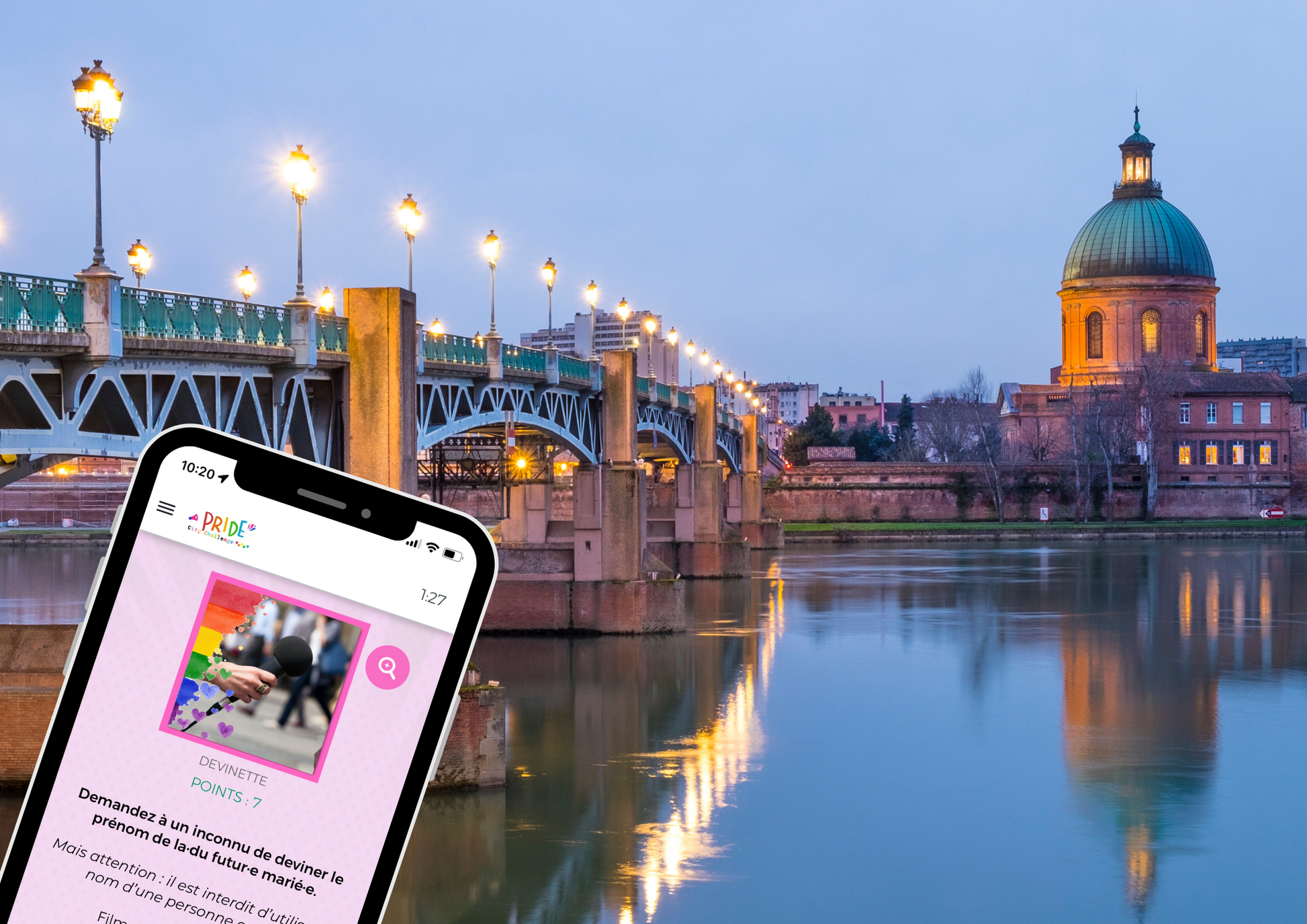 Pride City Challenge, activité outdoor ludique et inclusive sur smartphone