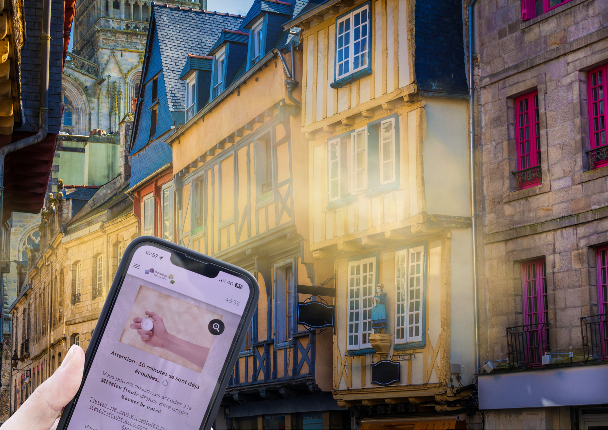 Explorez Quimper autrement grâce à cet escape game magique pour petits et grands