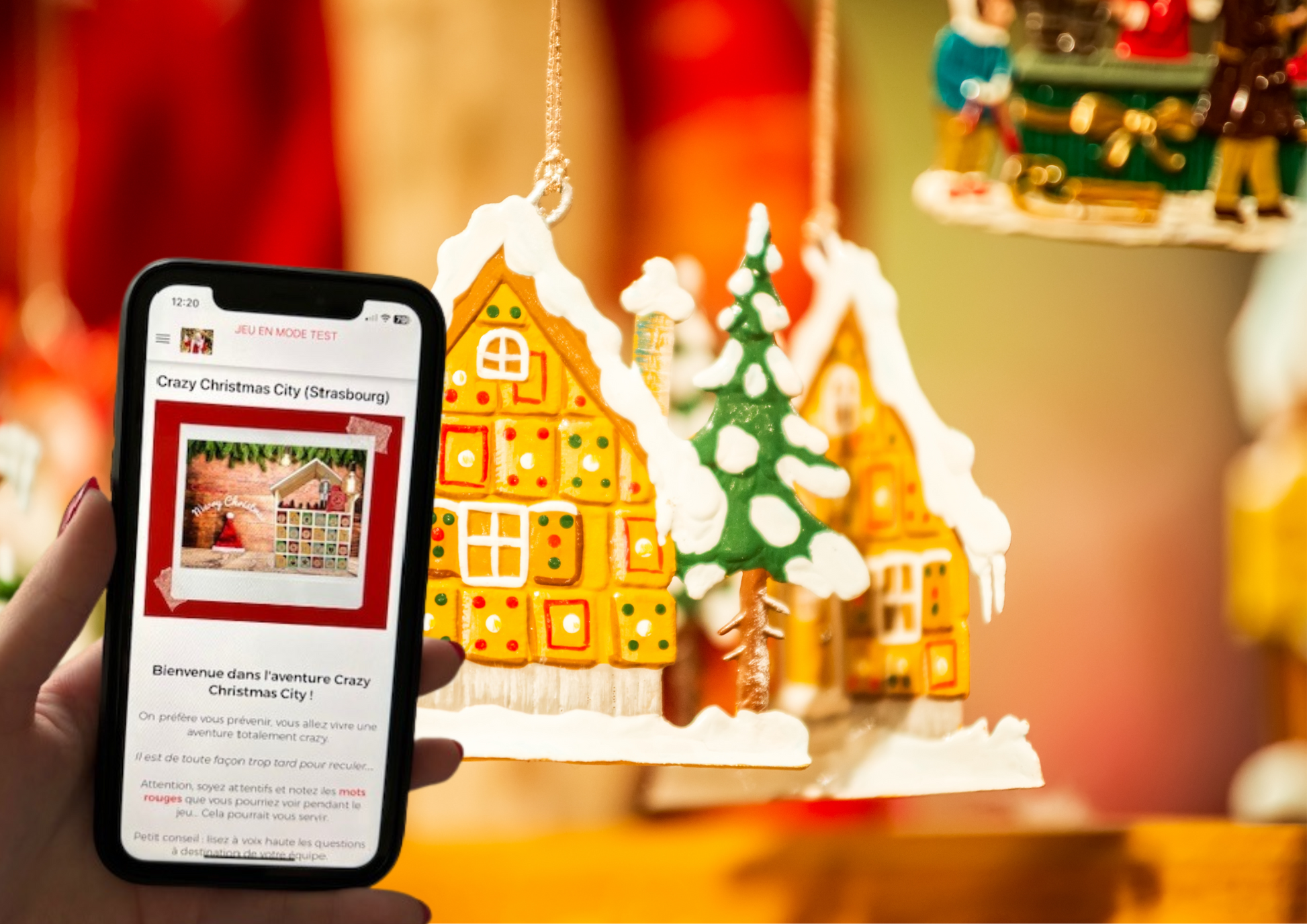 Jeu de piste digital de Noël