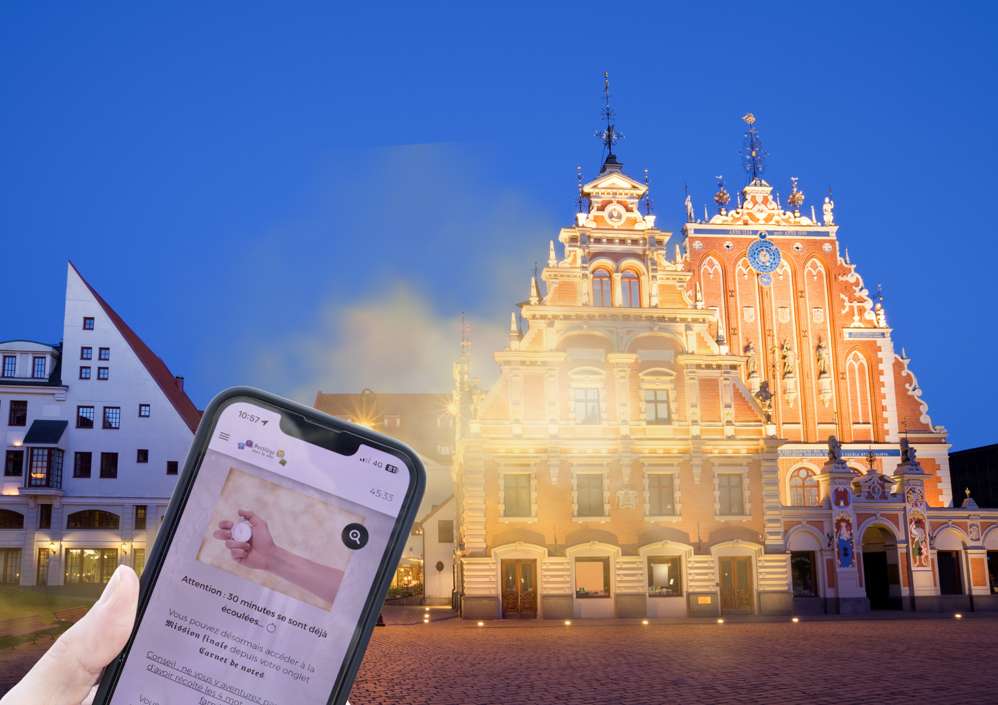 Plongez dans la magie avec notre escape game outdoor à Riga 