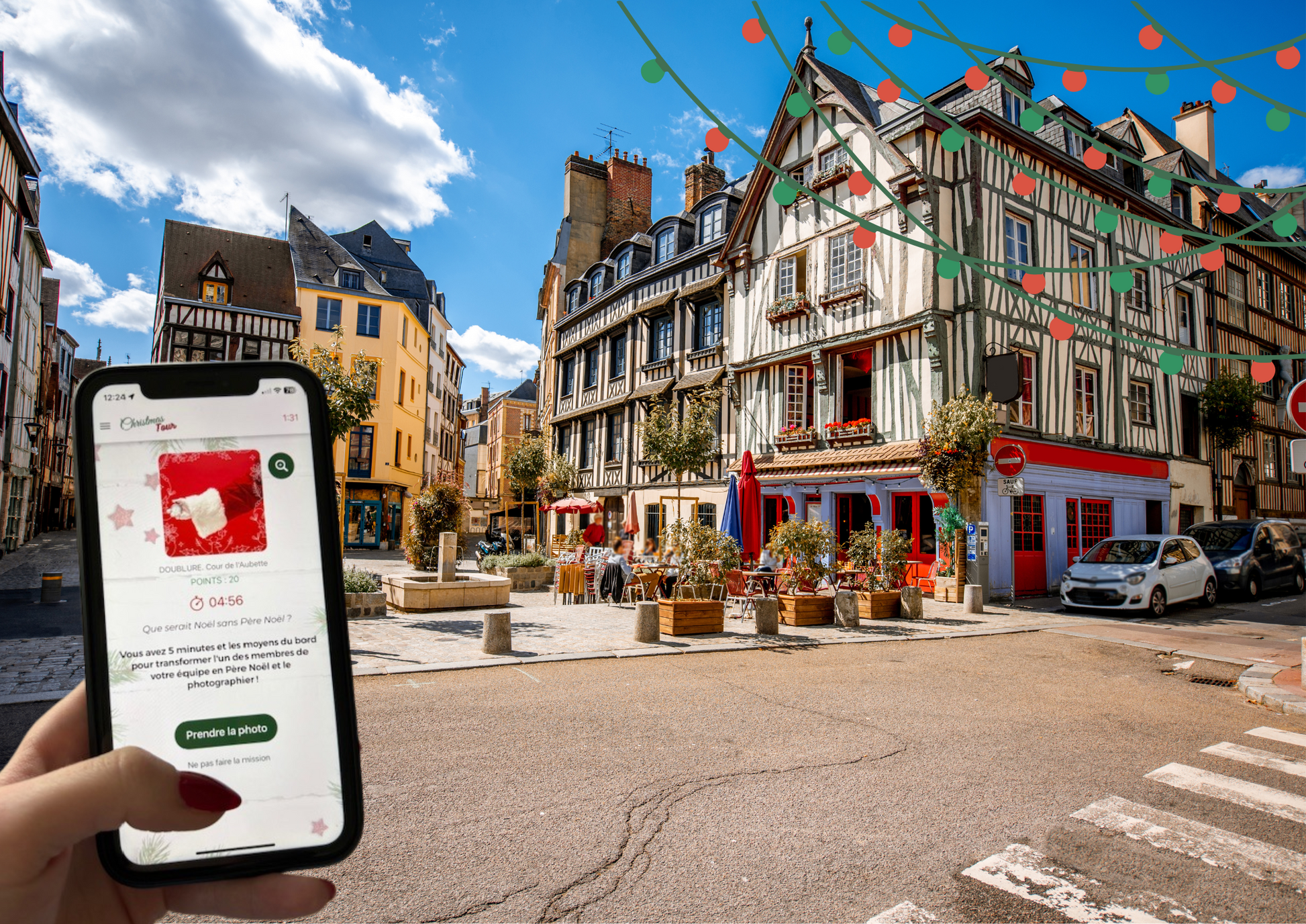 Fêter Noël en jouant sur les marchés 