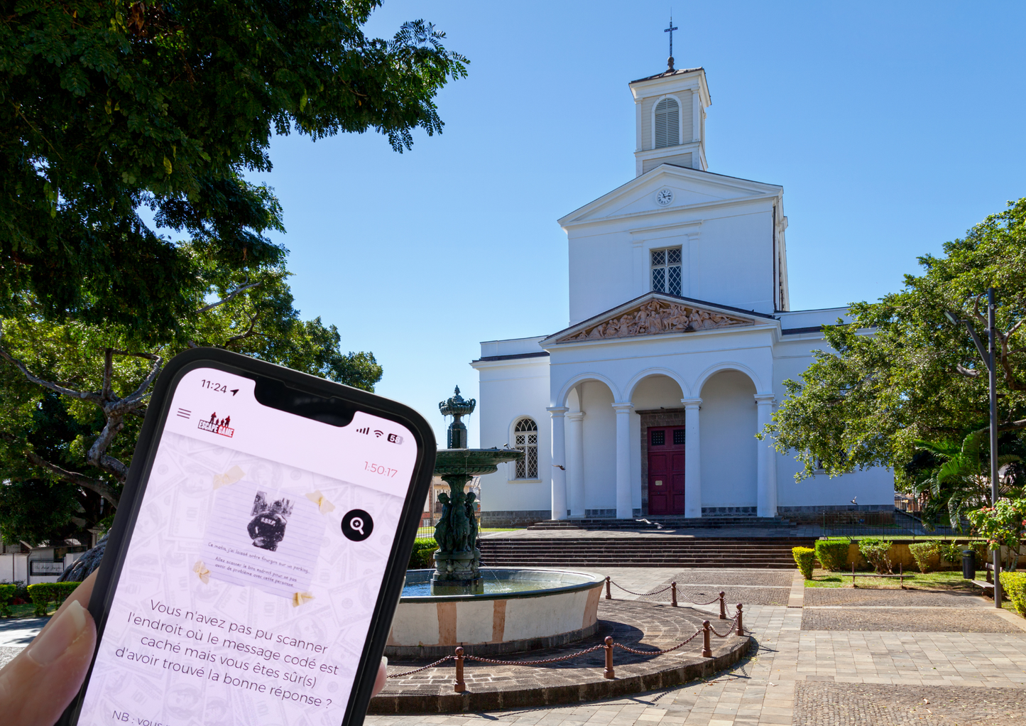 À Saint-Denis, formez votre équipe et relevez le défi d'un escape game en extérieur sur le thème du braquage