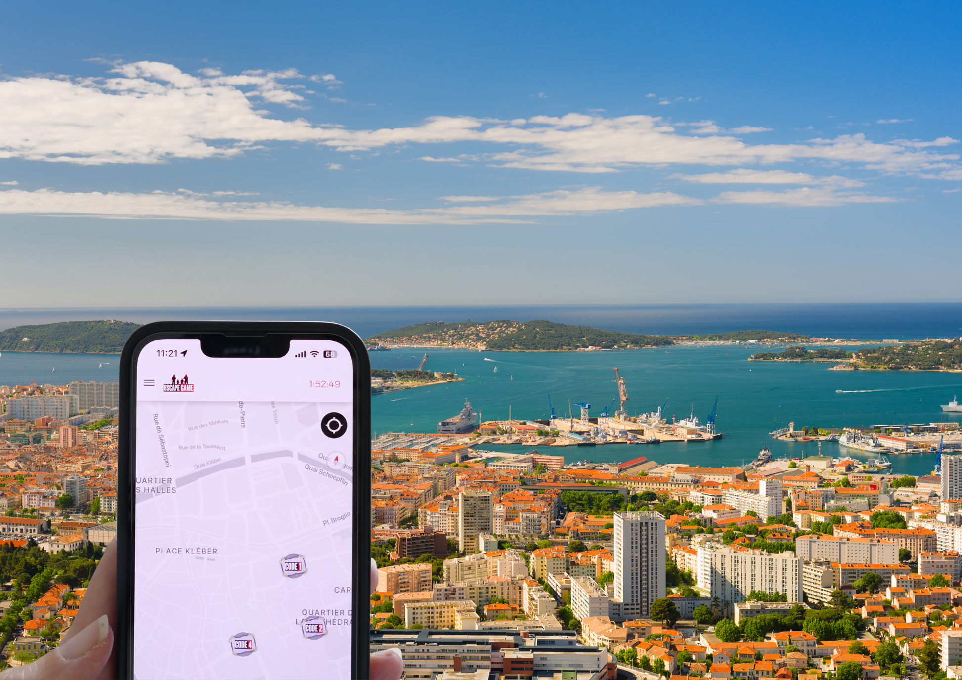 Participez à un casse urbain à Toulon, où chaque seconde compte pour réussir votre mission