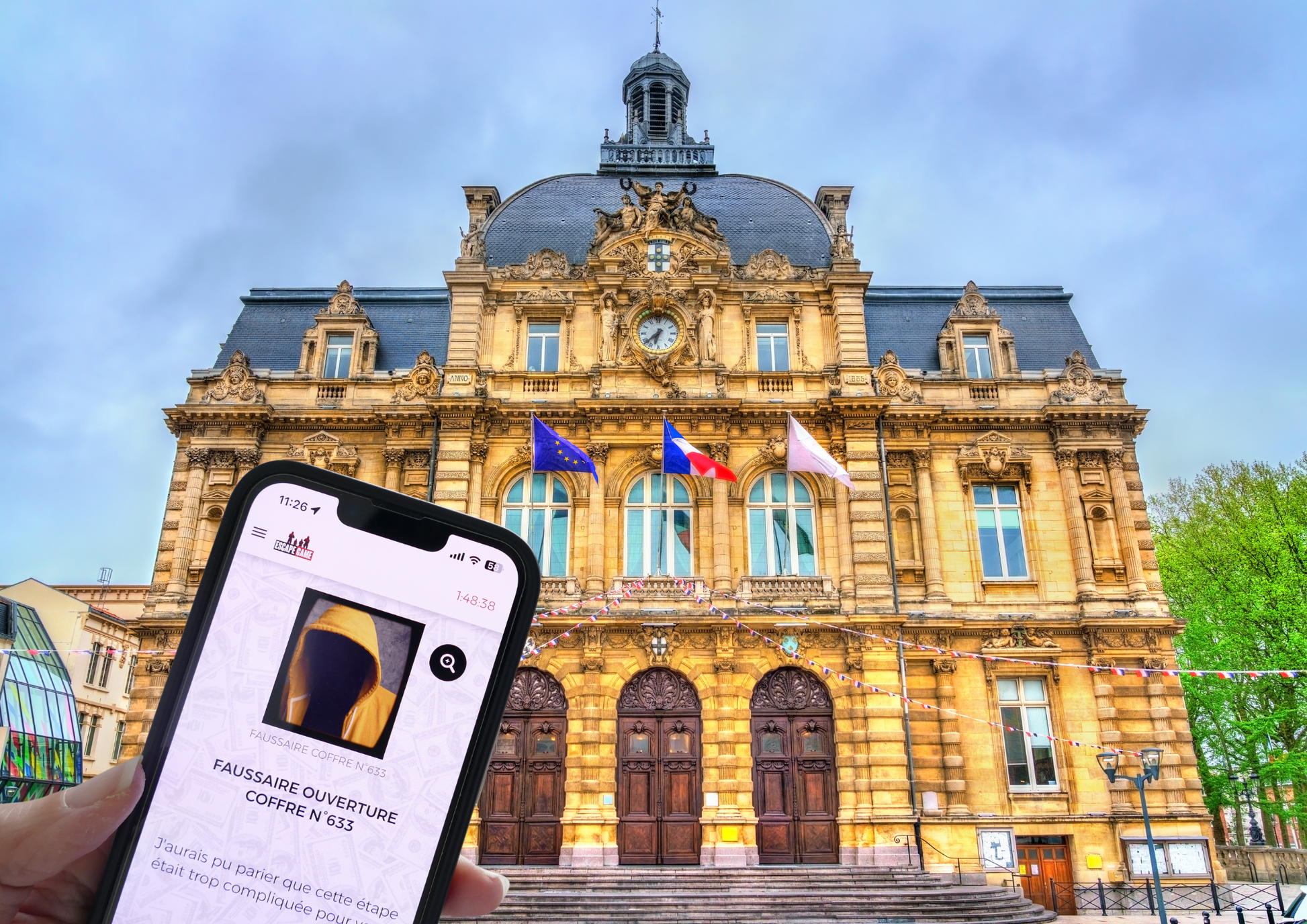 À Tourcoing, déchiffrez des messages codés pour ouvrir des coffres cachés et amasser un million de dollars