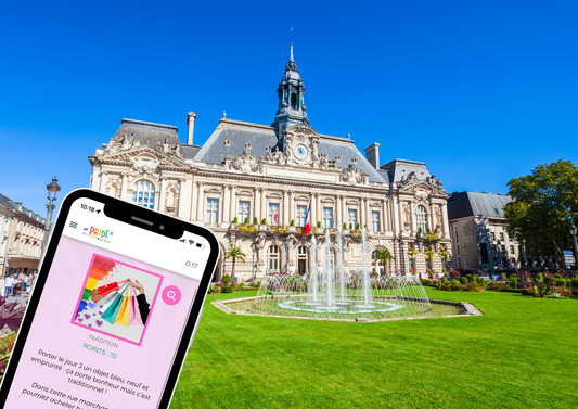 Pride City Challenge, jeu de piste inclusif sur smartphone en plein air