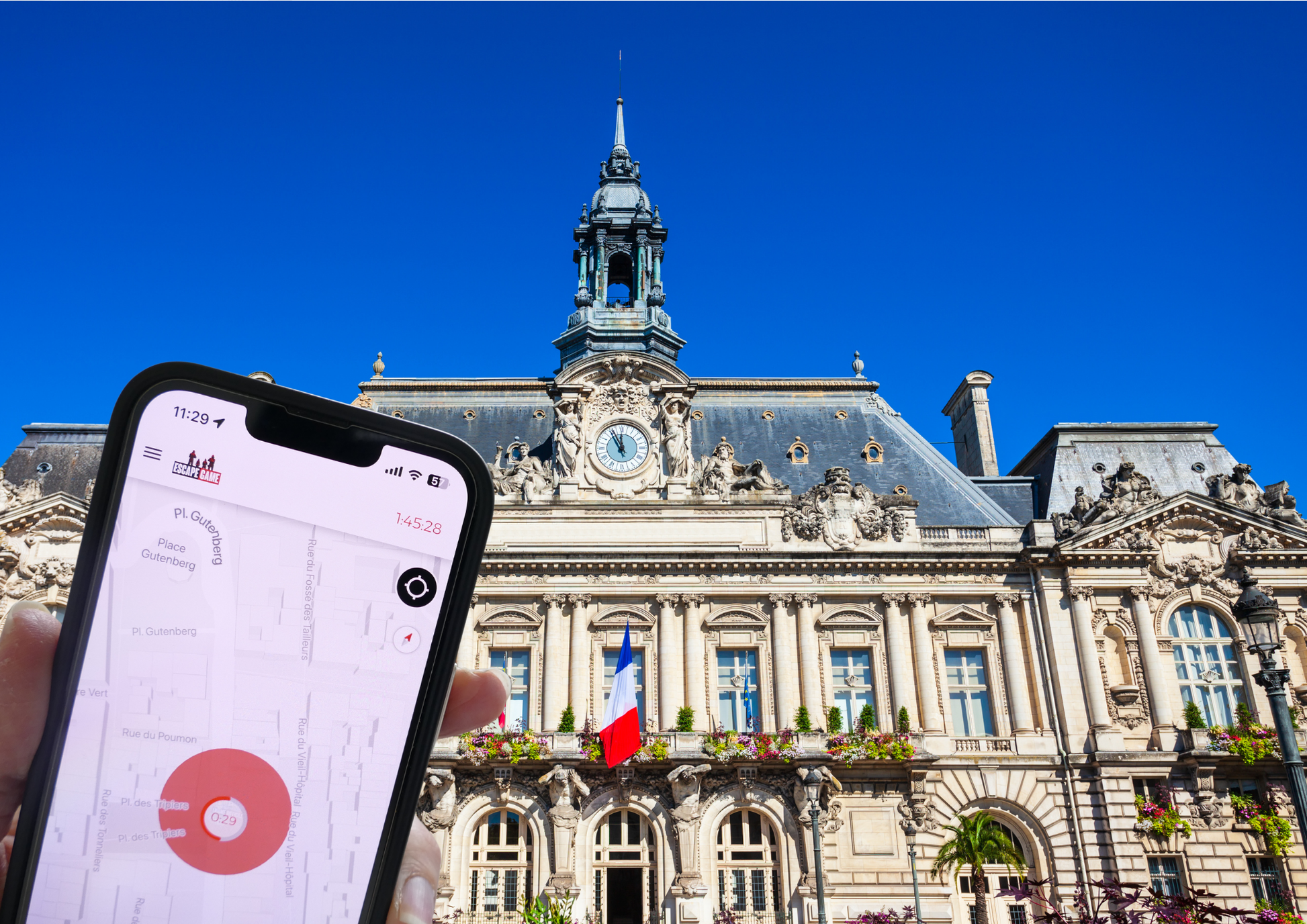 Rejoignez le Professeur à Tours en plein centre-ville pour un casse hors du commun